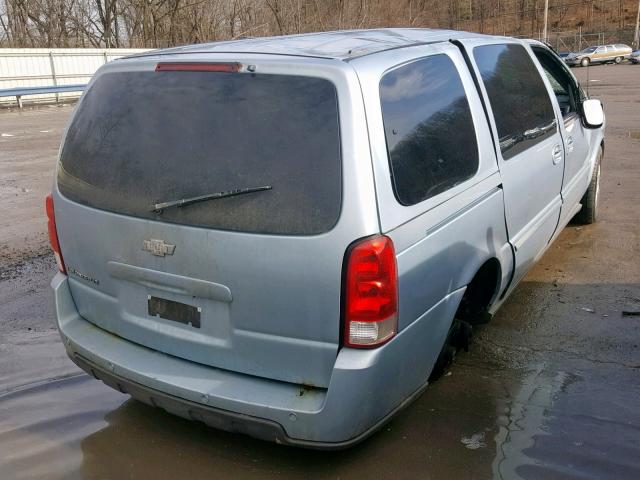 1GNDV33117D163811 - 2007 CHEVROLET UPLANDER L 蓝色 照片 4