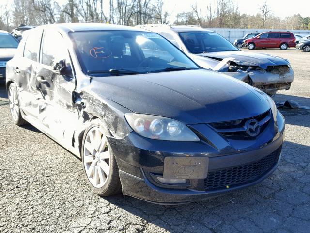 JM1BK34LX81816213 - 2008 MAZDA SPEED 3 BLACK photo 1