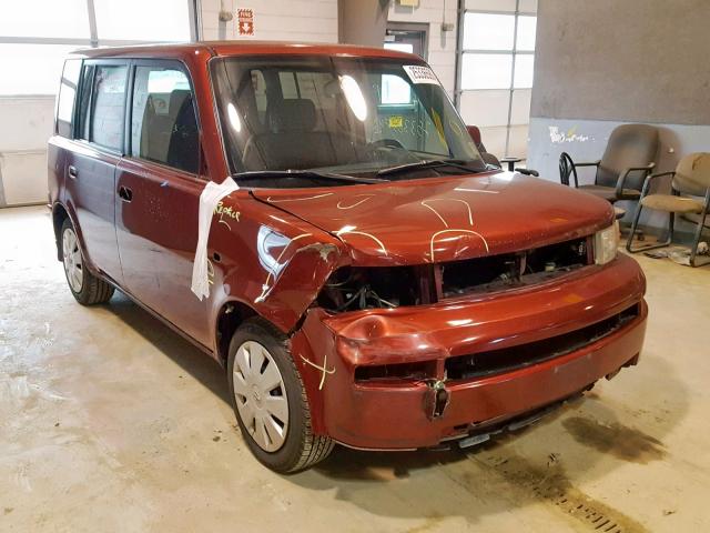 JTLKT324264082885 - 2006 TOYOTA SCION XB Бордовый фото 1