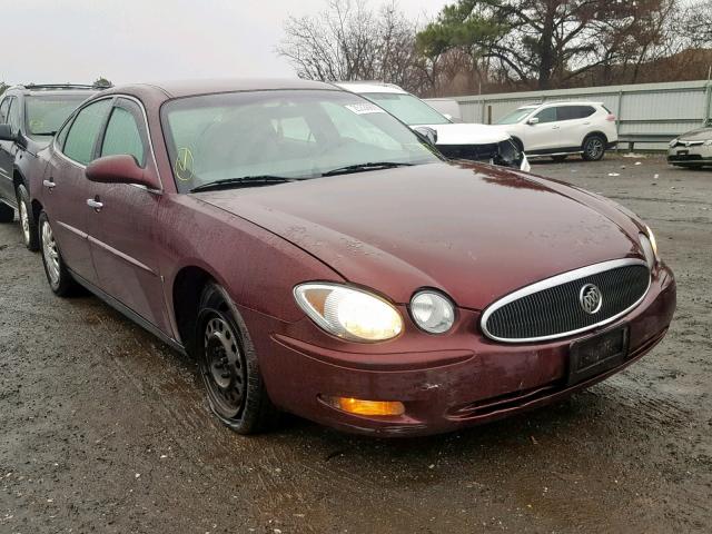 2G4WC552671104169 - 2007 BUICK LACROSSE C BURGUNDY photo 1