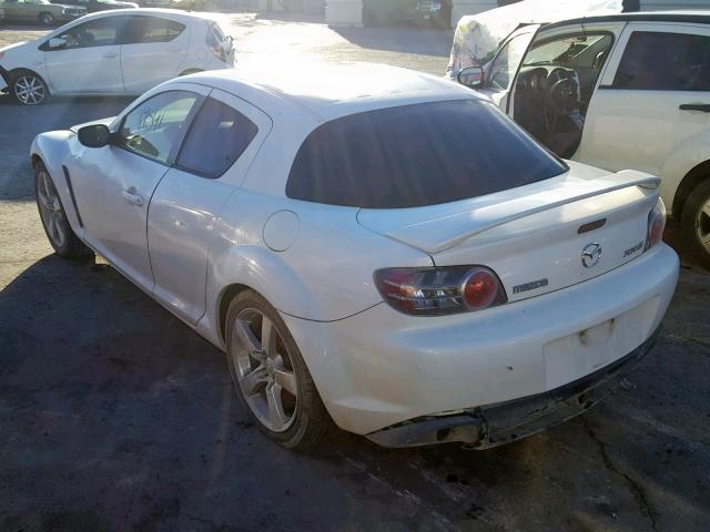 JM1FE173X50159164 - 2005 MAZDA RX8 WHITE photo 3