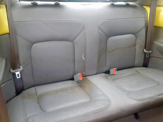 3VWCD21C9YM416561 - 2000 VOLKSWAGEN NEW BEETLE ყვითელი ფოტო 6