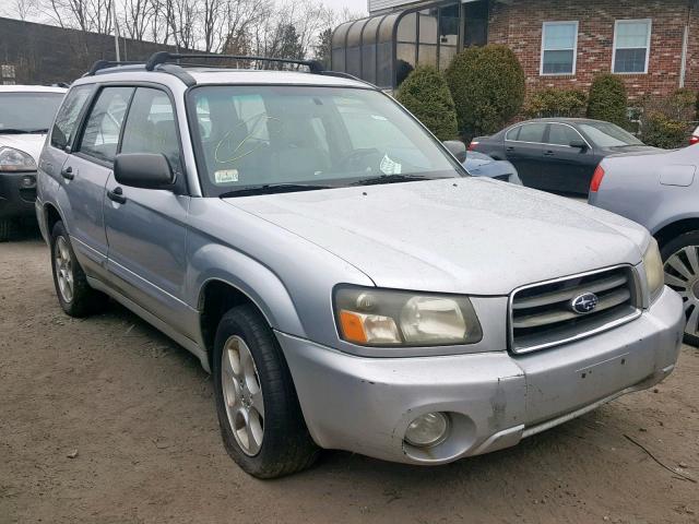 JF1SG65643H762134 - 2003 SUBARU FORESTER 2 SILVER photo 1