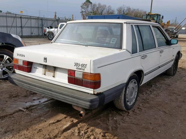 YV1DX7648E1092115 - 1984 VOLVO 760 WHITE photo 4