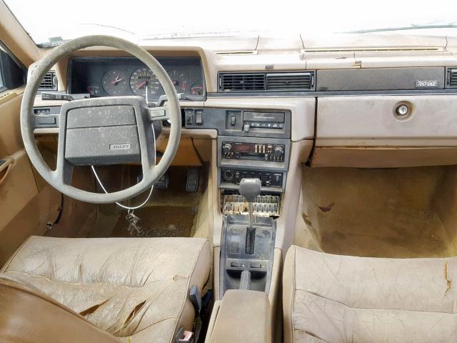 YV1DX7648E1092115 - 1984 VOLVO 760 WHITE photo 9