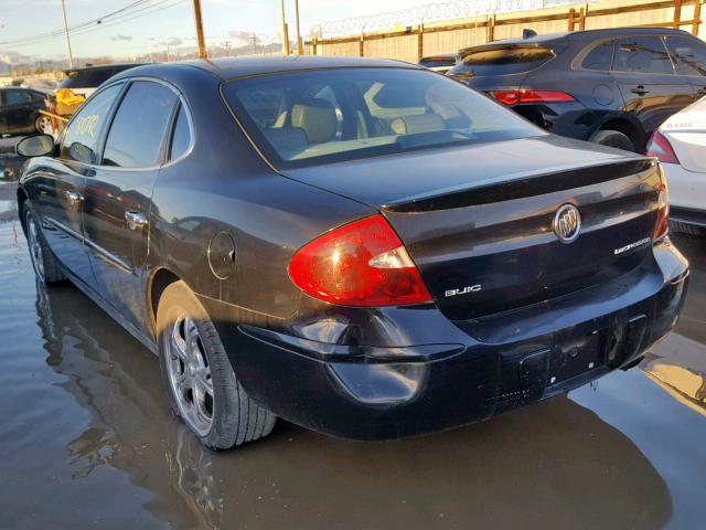 2G4WC562751301461 - 2005 BUICK LACROSSE C BLACK photo 3