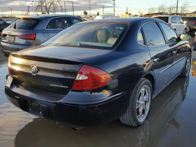 2G4WC562751301461 - 2005 BUICK LACROSSE C BLACK photo 4