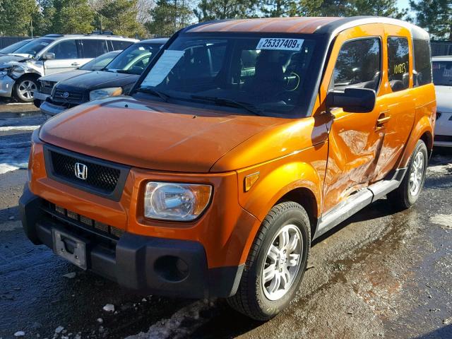 5J6YH28726L019868 - 2006 HONDA ELEMENT EX ORANGE photo 2