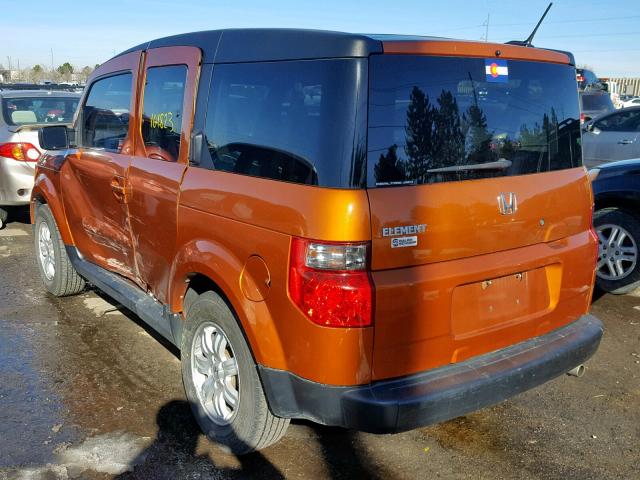 5J6YH28726L019868 - 2006 HONDA ELEMENT EX ORANGE photo 3