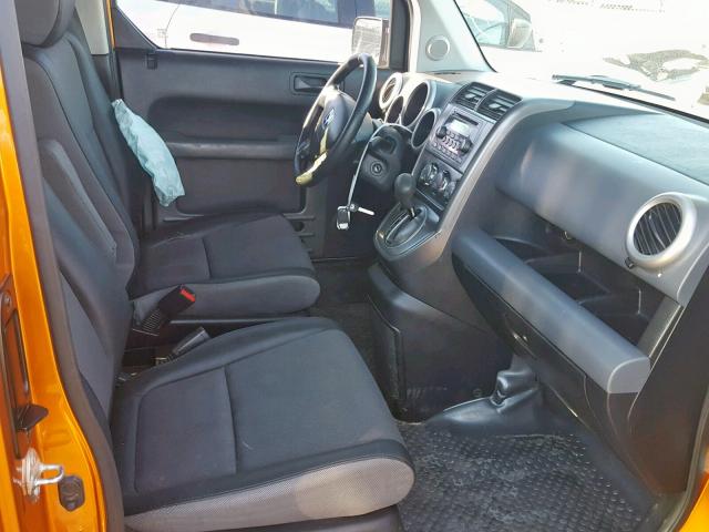 5J6YH28726L019868 - 2006 HONDA ELEMENT EX ORANGE photo 5