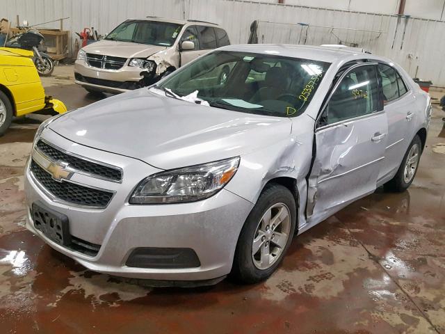 1G11B5SA2DF346337 - 2013 CHEVROLET MALIBU LS SILVER photo 2