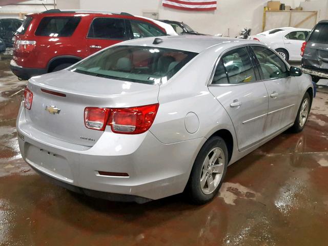 1G11B5SA2DF346337 - 2013 CHEVROLET MALIBU LS SILVER photo 4
