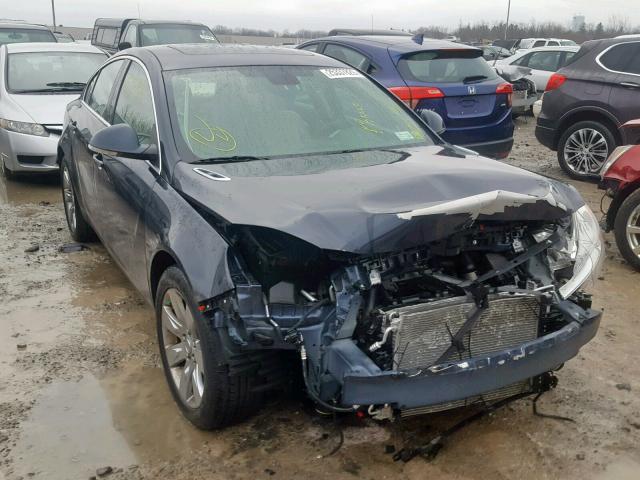 2G4GS5EV6D9249677 - 2013 BUICK REGAL PREM BLACK photo 1