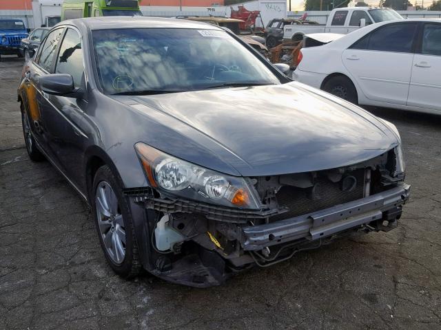 1HGCP2F77BA023329 - 2011 HONDA ACCORD EX GRAY photo 1