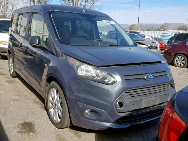 NM0GE9F78E1156343 - 2014 FORD TRANSIT CO GRAY photo 1