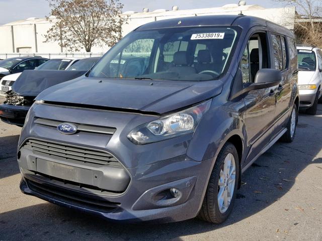 NM0GE9F78E1156343 - 2014 FORD TRANSIT CO GRAY photo 2