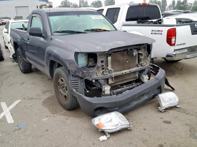 5TFNX4CN8BX005098 - 2011 TOYOTA TACOMA GRAY photo 1