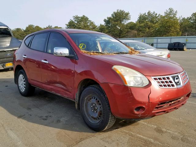 JN8AS5MT3AW021928 - 2010 NISSAN ROGUE S RED photo 1