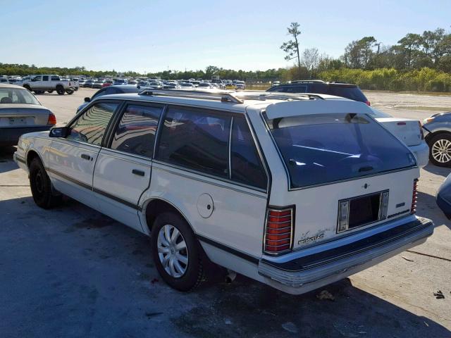 2G2AG81W9J9203725 - 1988 PONTIAC 6000 LE WHITE photo 3