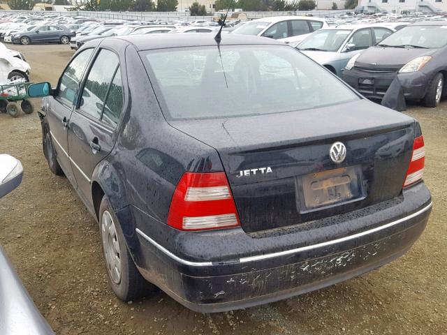 3VWRA69M74M129494 - 2004 VOLKSWAGEN JETTA GL BLACK photo 3