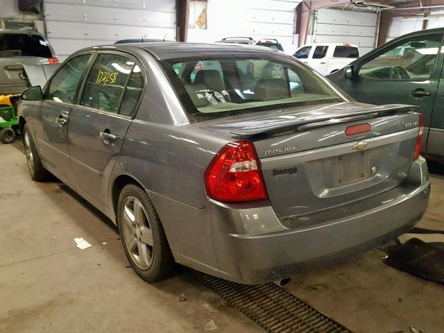 1G1ZU53806F161800 - 2006 CHEVROLET MALIBU LTZ GRAY photo 3