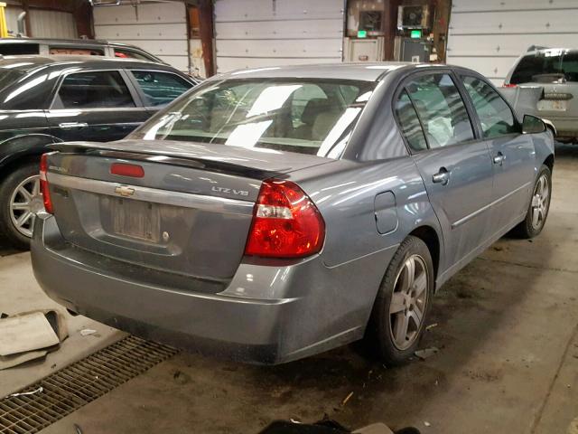 1G1ZU53806F161800 - 2006 CHEVROLET MALIBU LTZ GRAY photo 4