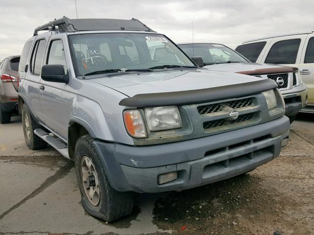 5N1ED28Y4YC597238 - 2000 NISSAN XTERRA XE SILVER photo 1