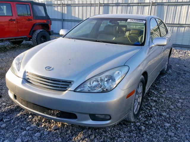 JTHBF30G120065530 - 2002 LEXUS ES 300 SILVER photo 2