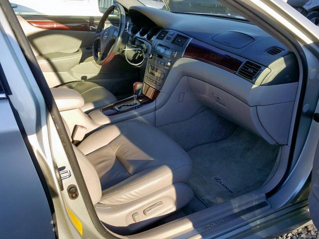 JTHBF30G120065530 - 2002 LEXUS ES 300 SILVER photo 5