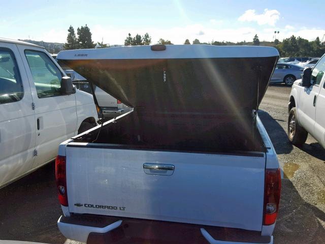 1GCESCF97C8114834 - 2012 CHEVROLET COLORADO L WHITE photo 10