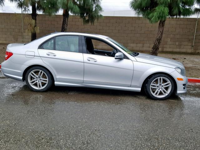 WDDGF4HB5EA966247 - 2014 MERCEDES-BENZ C 250 SILVER photo 10