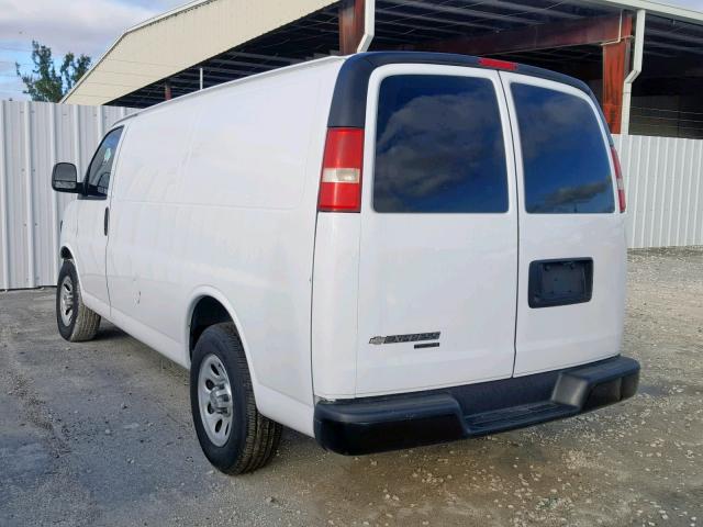 1GCSGAFX0C1141678 - 2012 CHEVROLET EXPRESS G1 WHITE photo 3