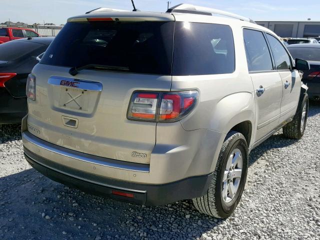 1GKKRPKD3FJ275490 - 2015 GMC ACADIA SLE TAN photo 4