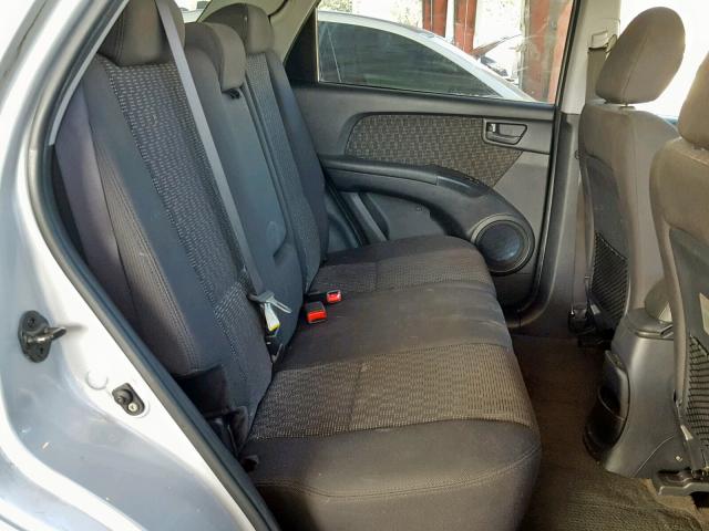 KNDJF724277414197 - 2007 KIA SPORTAGE L SILVER photo 6