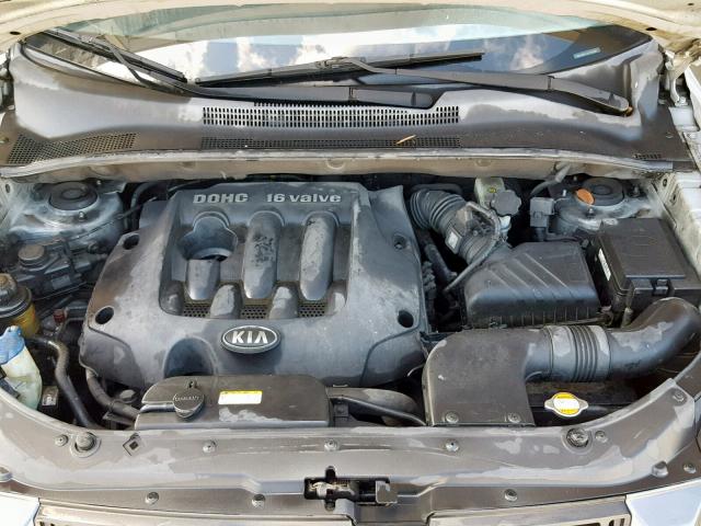 KNDJF724277414197 - 2007 KIA SPORTAGE L SILVER photo 7