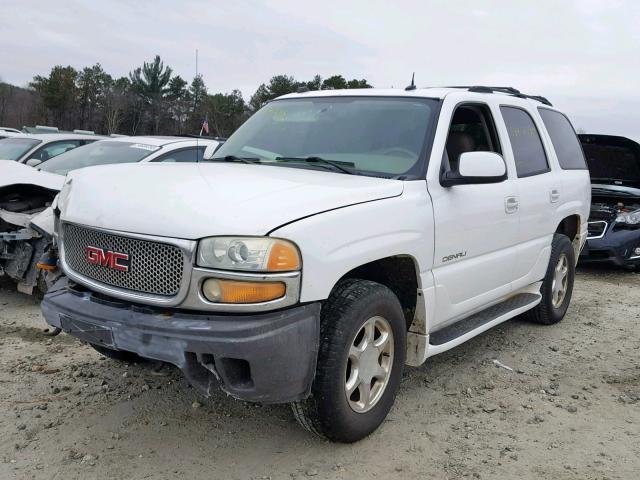 1GKEK63U74J115734 - 2004 GMC YUKON DENA WHITE photo 2