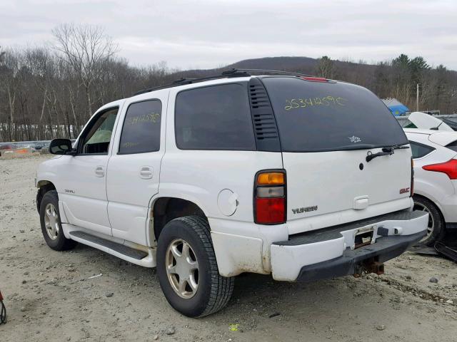 1GKEK63U74J115734 - 2004 GMC YUKON DENA WHITE photo 3