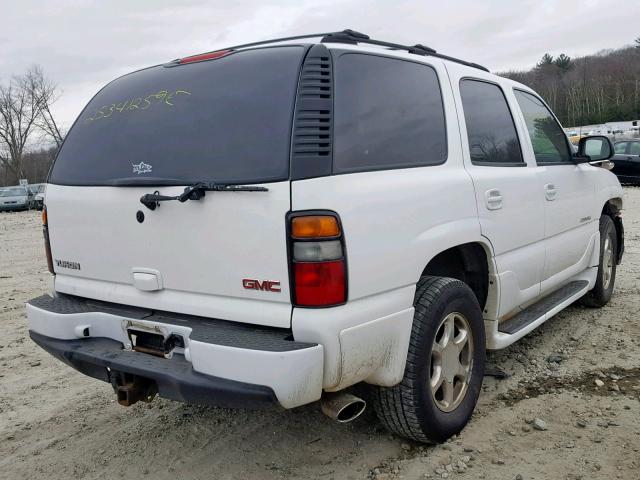 1GKEK63U74J115734 - 2004 GMC YUKON DENA WHITE photo 4