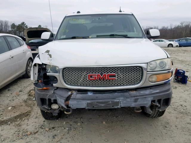 1GKEK63U74J115734 - 2004 GMC YUKON DENA WHITE photo 7