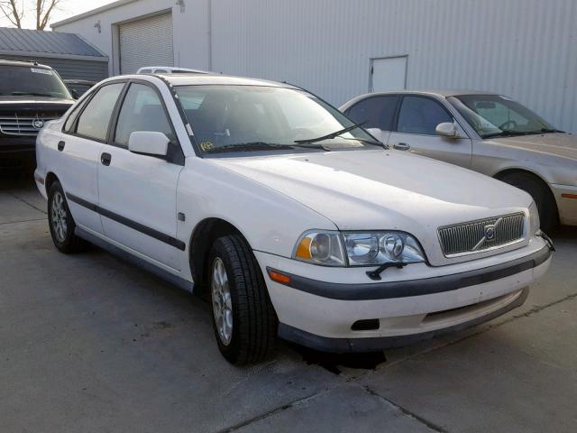 YV1VS255XYF515381 - 2000 VOLVO S40 WHITE photo 1