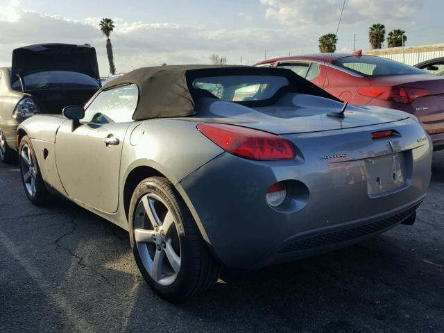 1G2MB35B56Y114369 - 2006 PONTIAC SOLSTICE GRAY photo 3