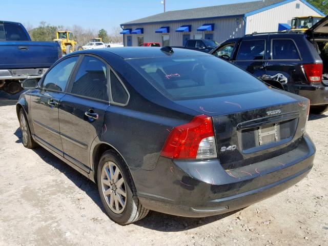 YV1MS382682362850 - 2008 VOLVO S40 2.4I BLACK photo 3