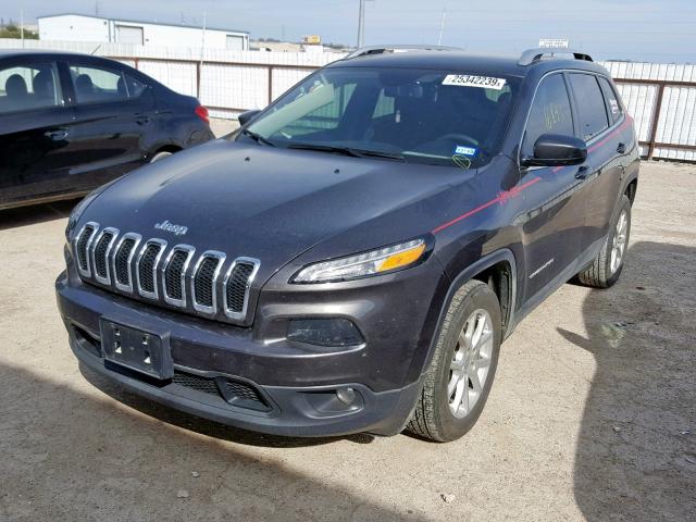 1C4PJLLB2JD552247 - 2018 JEEP CHEROKEE L GRAY photo 2