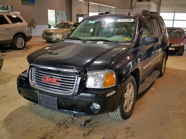 1GKDT13S972200437 - 2007 GMC ENVOY BLUE photo 2