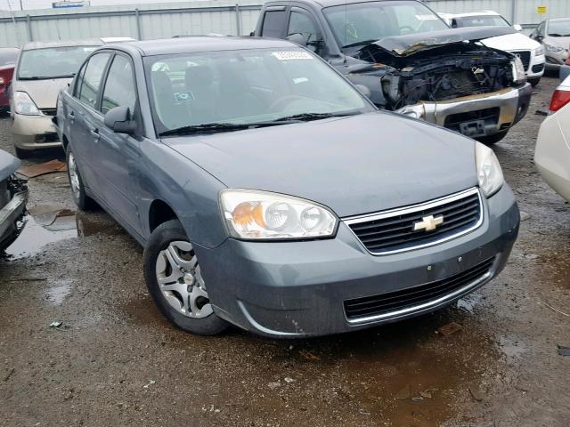 1G1ZS51F46F266699 - 2006 CHEVROLET MALIBU LS GRAY photo 1