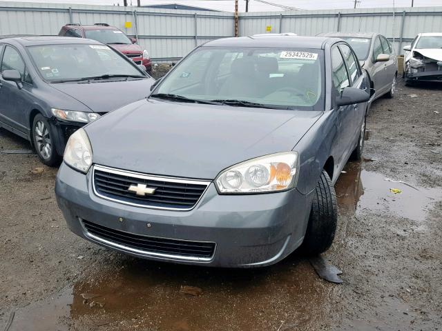 1G1ZS51F46F266699 - 2006 CHEVROLET MALIBU LS GRAY photo 2