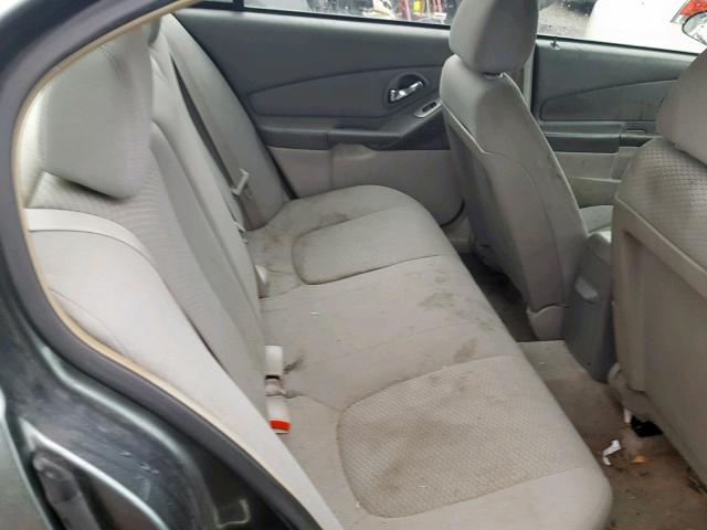 1G1ZS51F46F266699 - 2006 CHEVROLET MALIBU LS GRAY photo 6