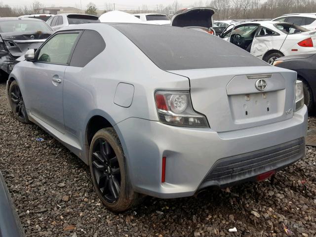 JTKJF5C74E3070317 - 2014 TOYOTA SCION TC GRAY photo 3