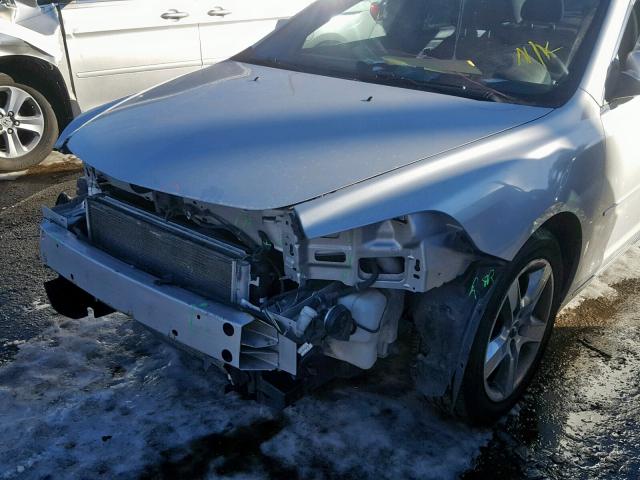 1G1ZC5E01AF200221 - 2010 CHEVROLET MALIBU 1LT SILVER photo 10