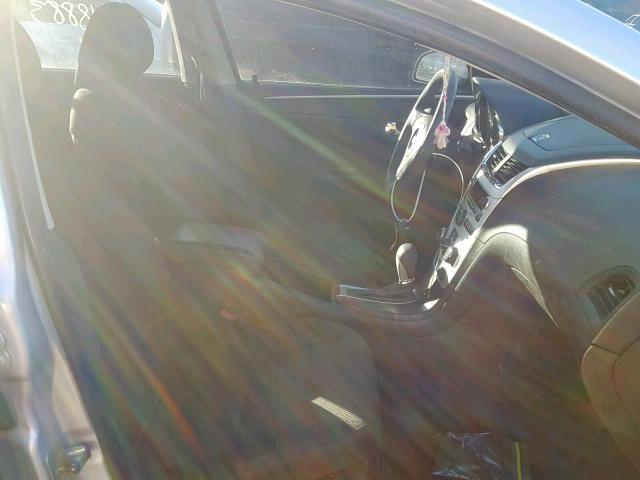 1G1ZC5E01AF200221 - 2010 CHEVROLET MALIBU 1LT SILVER photo 5